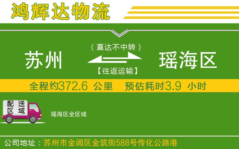 蘇州到瑤海區(qū)貨運專線